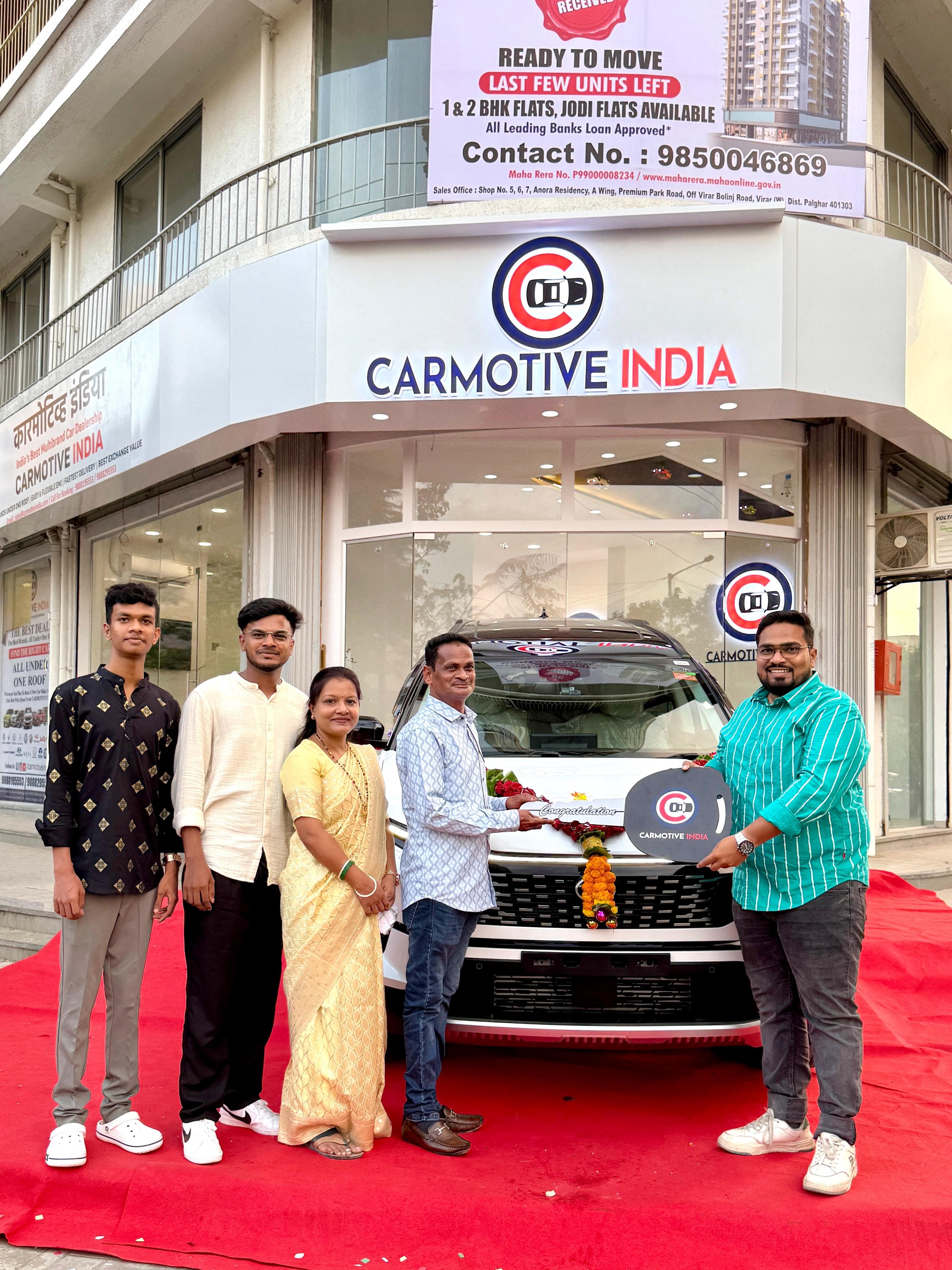 Carmotive India successful car delivery